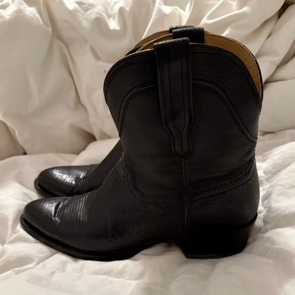 Tecovas Black Cowboy & Western Boots - Picture 5 of 6